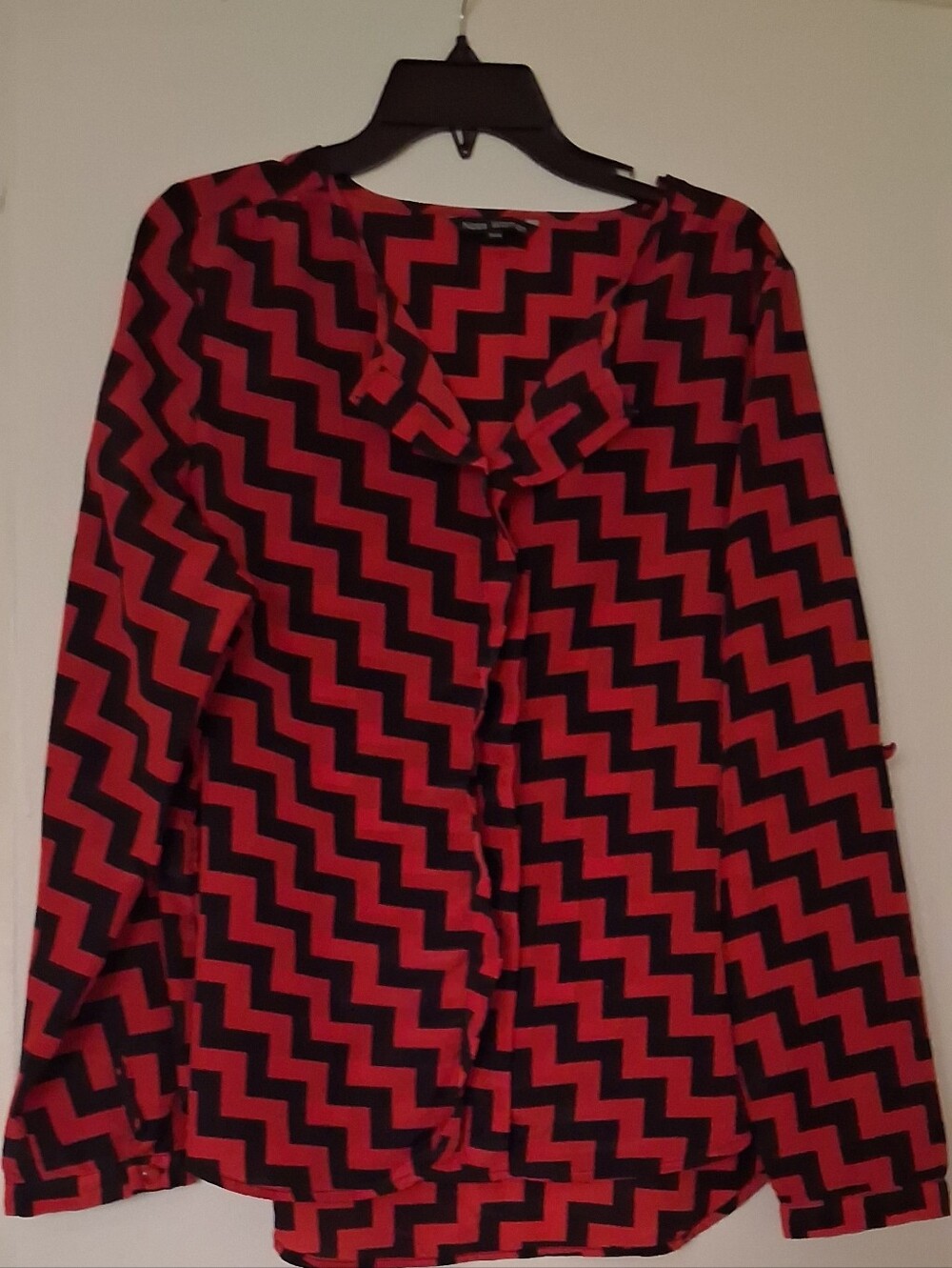 Women’s Chevron Red & Black